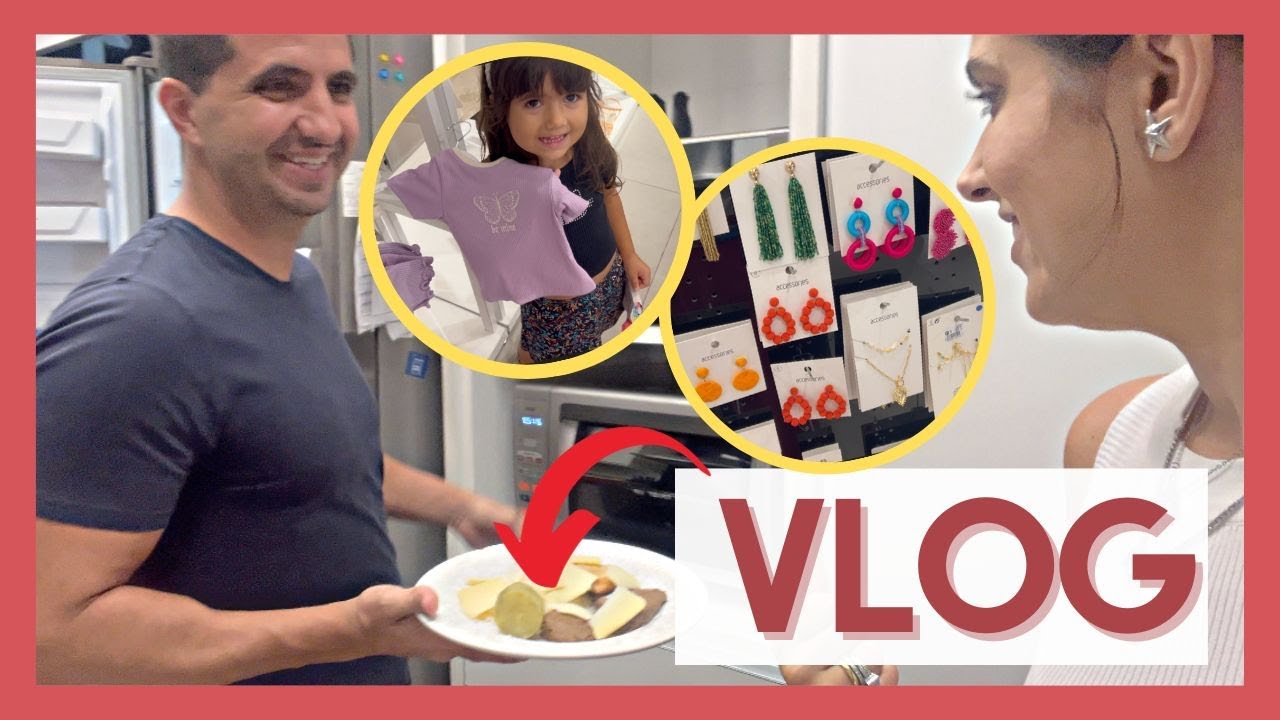 VLOG DE ROTINA | Passeio no Shopping, Cinema e Jantar do Marido