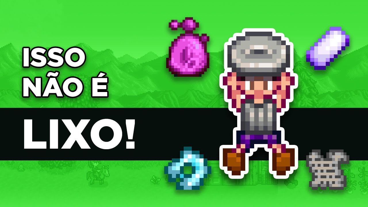 ITENS VALIOSOS que você está JOGANDO NO LIXO! Stardew Valley