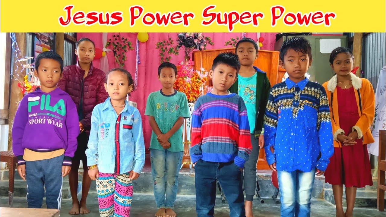 Jesus Power Super Power || Sinai Baptist Sunday School Dance ||