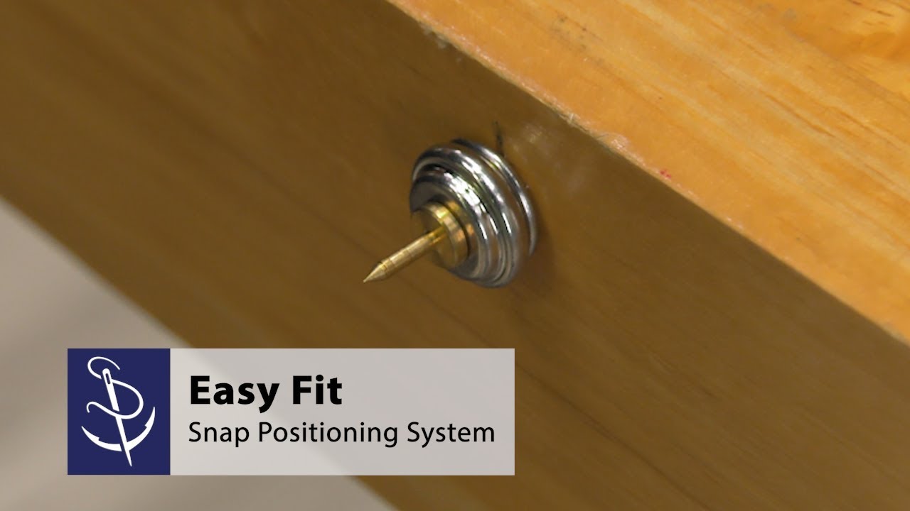Easy Fit Snap Positioning System - Marine Snap Fastener Placement Tool