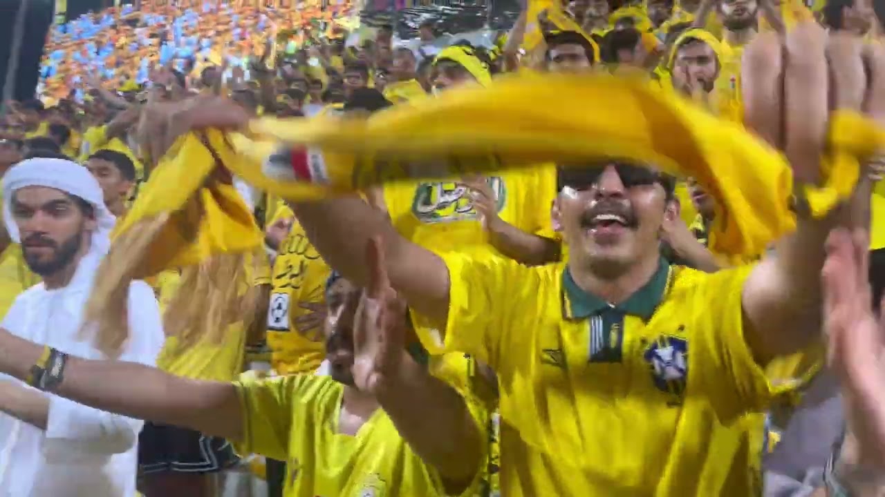 ليلة تتويج الوصل بطلاً لدوري ادنوك .. عودة الشيخ احمد لزعبيل