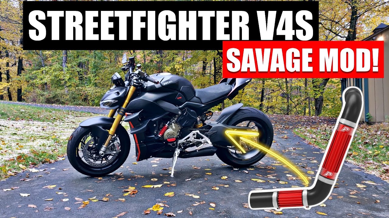 Does it work? Ducati Streetfighter V4S: Ducabike Performance Tech Line Cooler Review