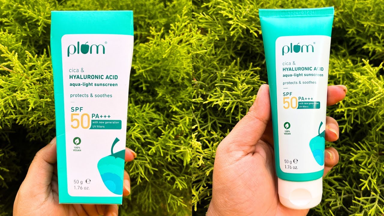 Plum CICA & Hyaluronic Acid Sunscreen Honest Review