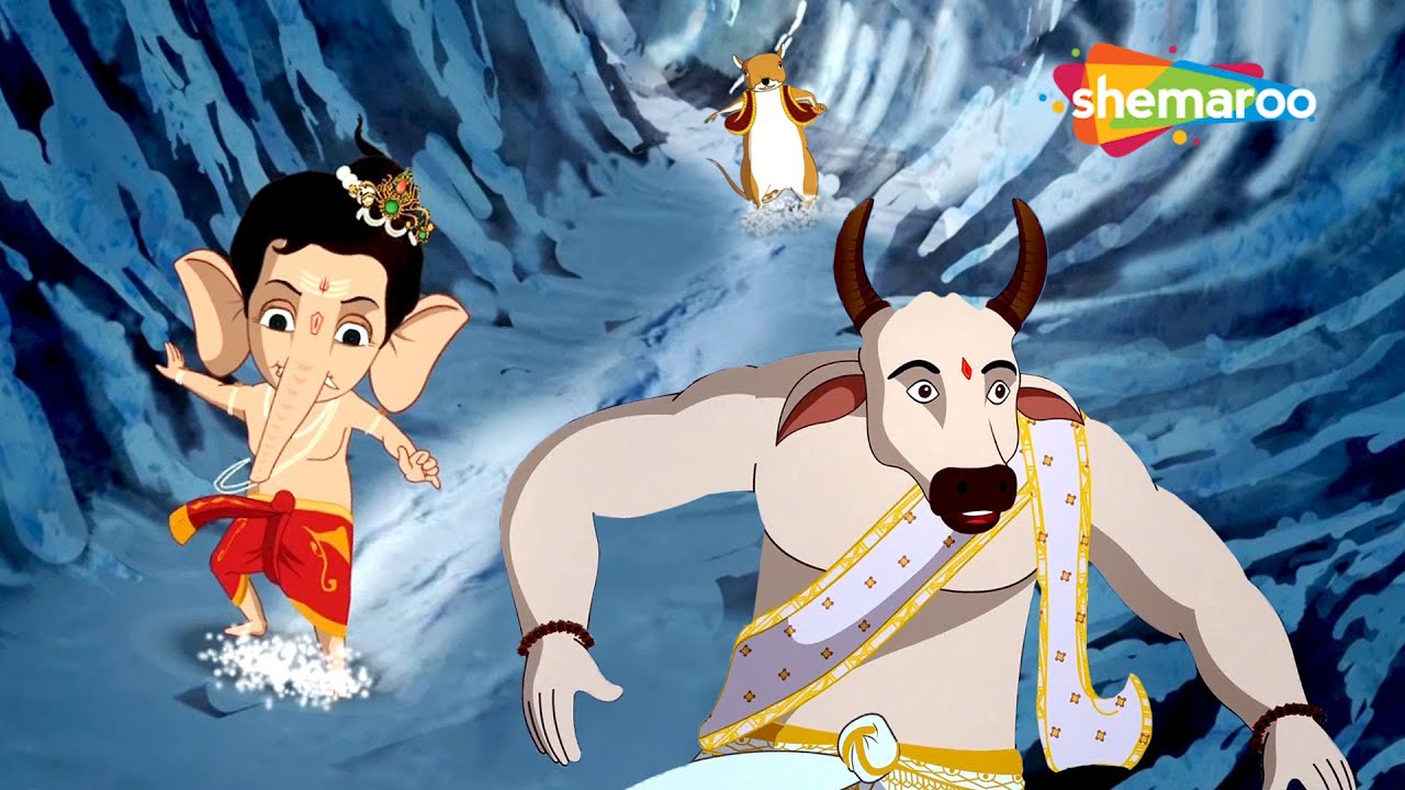 Bal Ganesh and Nandi's  bravery Story | Bal Ganesh Episode's  | Shemaroo kids Malayalam