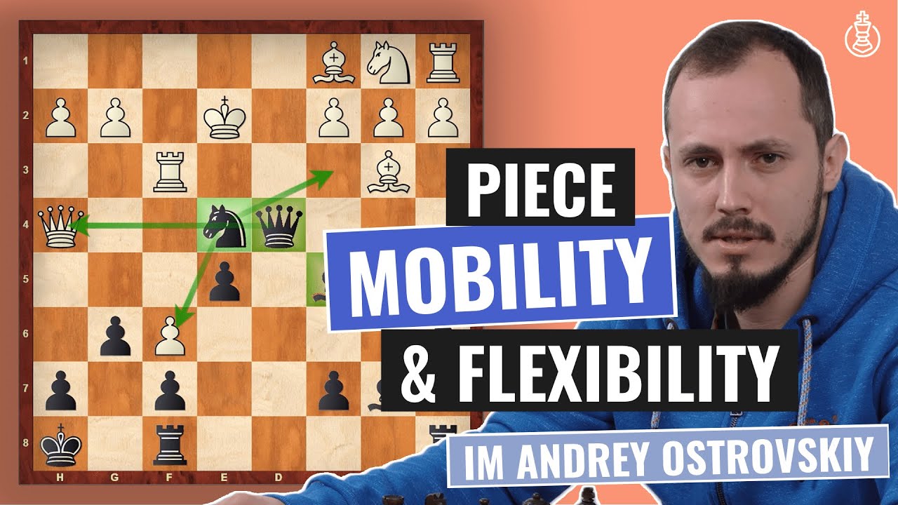 The Mobility and Flexibility of Centralized Pieces | Basic Chess Strategy