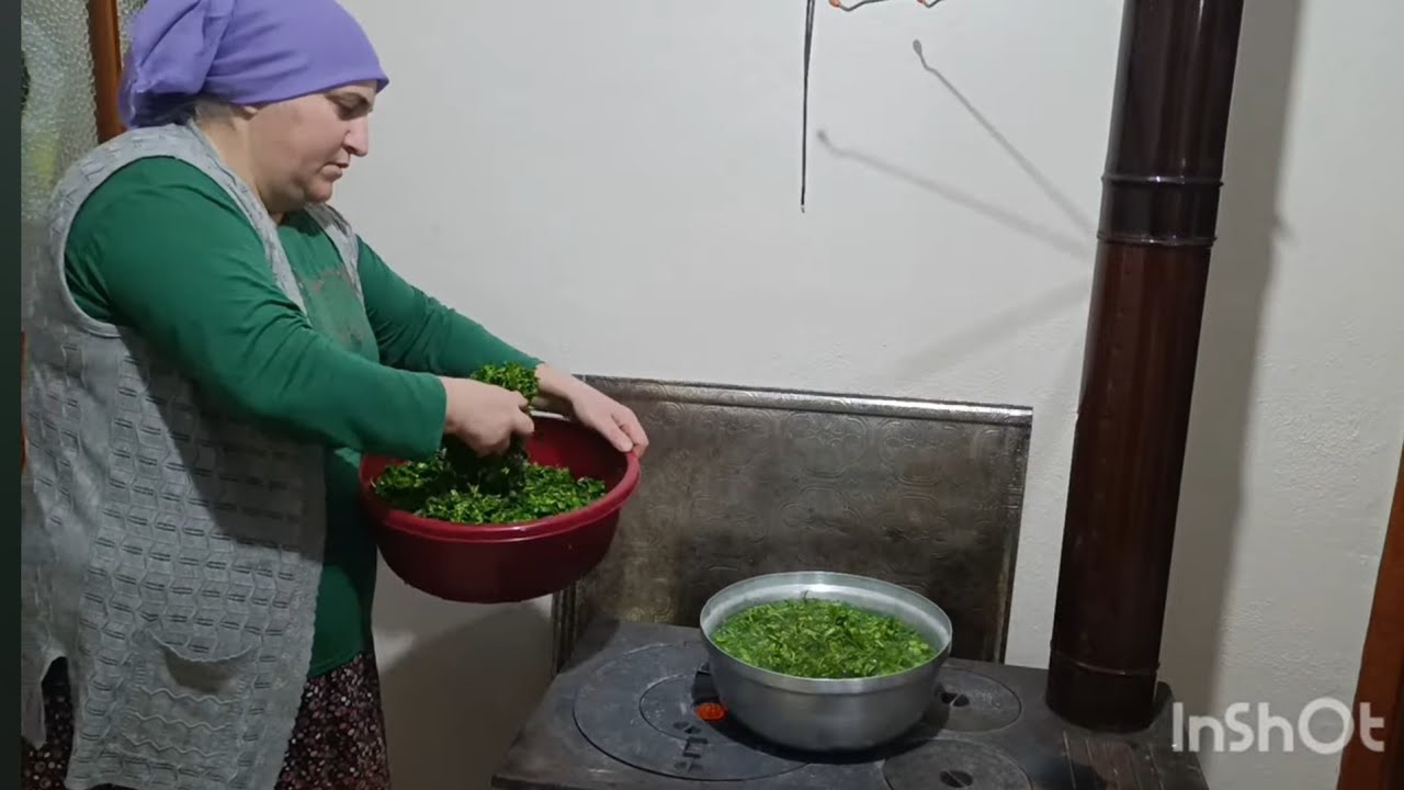 5 ÇEŞİT OT KAVURDUM ŞİFALI OTLAR KARADENİZ USULÜ BULGURLU OT KAVURMASI #keşfet