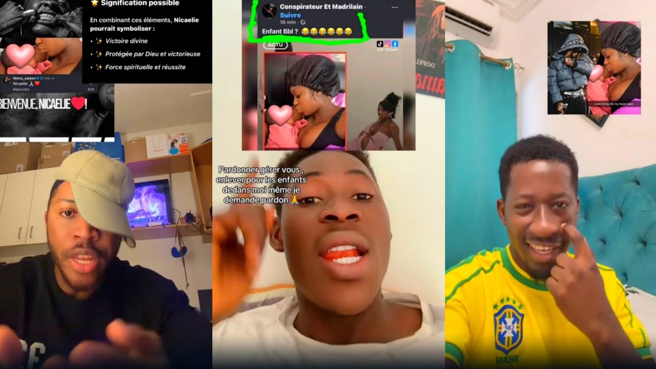 🚨 INCROYABLE 😱 La Conspi 🚀 frappe fort sur NICAELIE 😳, enfant bbl de HIMRA, Les fans Réagissent 