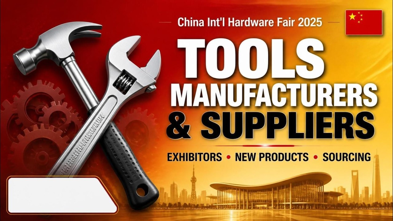 Tools Manufacturers Suppliers China Int'l Hardware Fair 2025