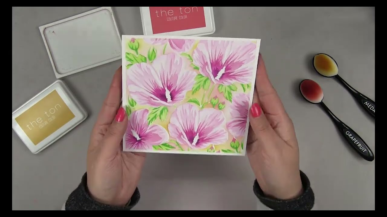Intro: Rose of Sharon Fields Layering Stencils