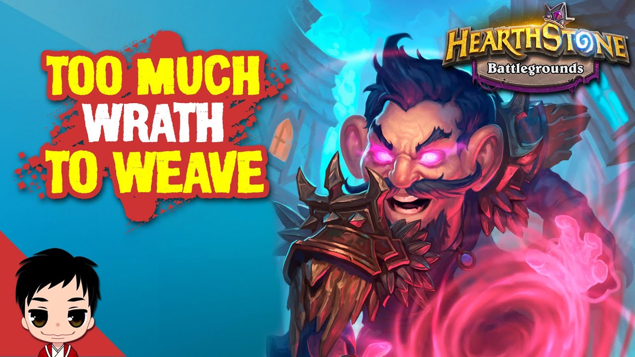TOO MUCH WRATH FOR THE GOLDEN WRATH WEAVER | Hearthstone Battlegrounds | GVeRaeveN