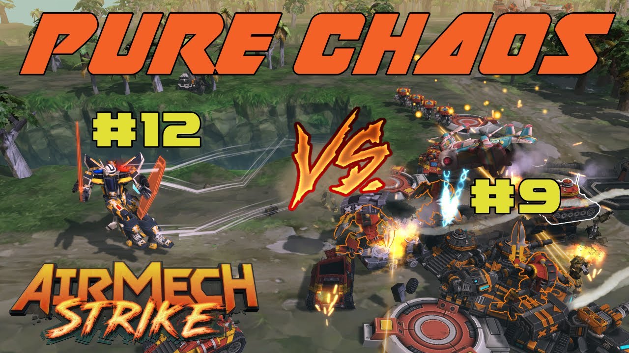 AirMech: 1v1 CHAOS - TheKrakken v Albay - Duel