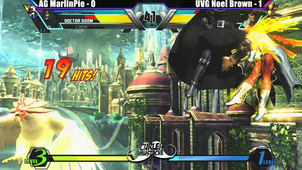 UMVC3 AG MarlinPie против UVG Noel Brown - турнир Curleh Mustache 2