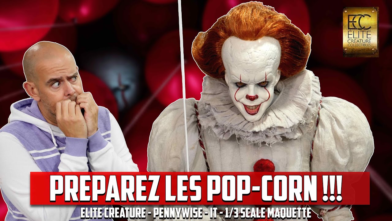 Préparez Les Pop Corns, J'ai bcp de Choses A Dire ! Elite Creature Pennywise 1/3 Maquette