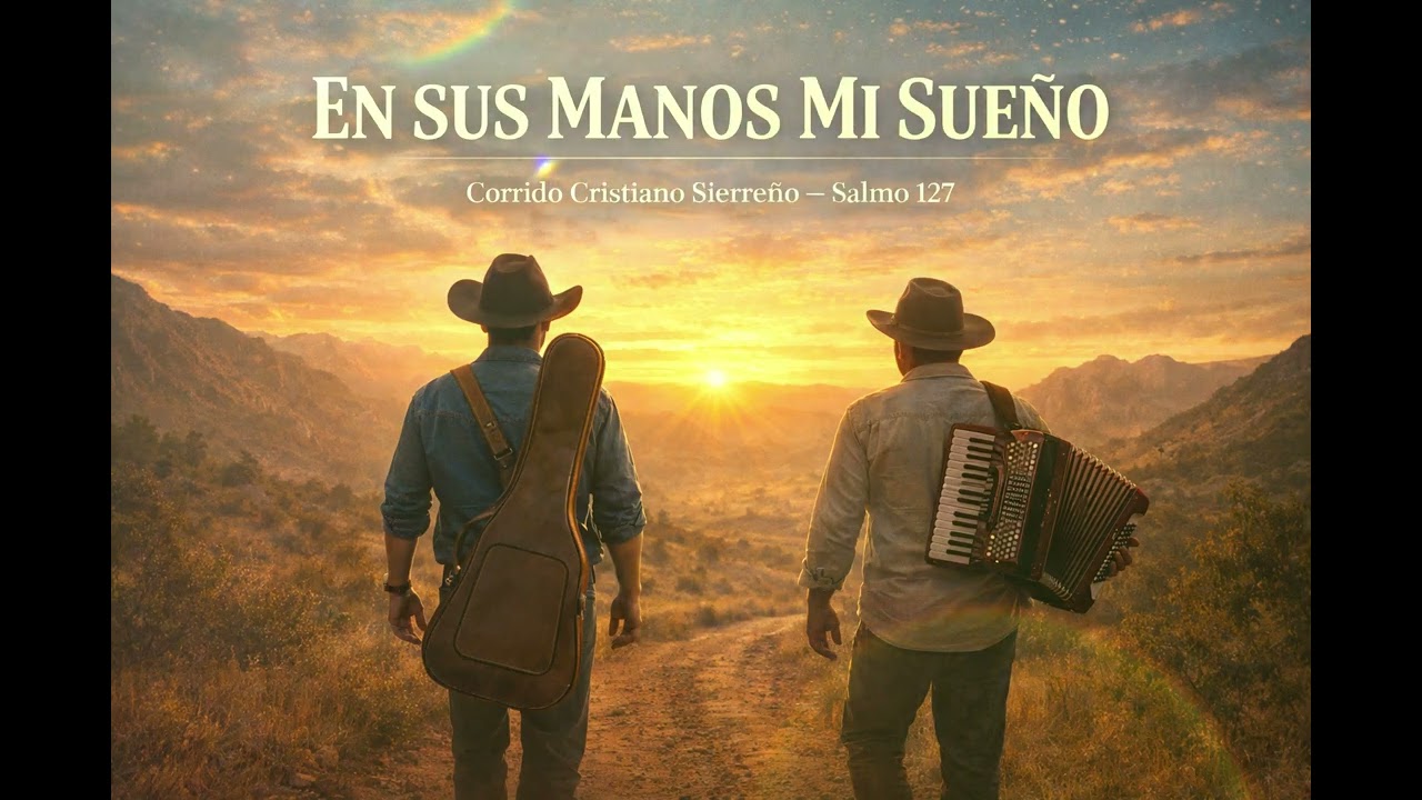 En Sus Manos Mi Sueño | Corrido Cristiano Sierreño (Salmo 127) | Confianza y Descanso en Fe