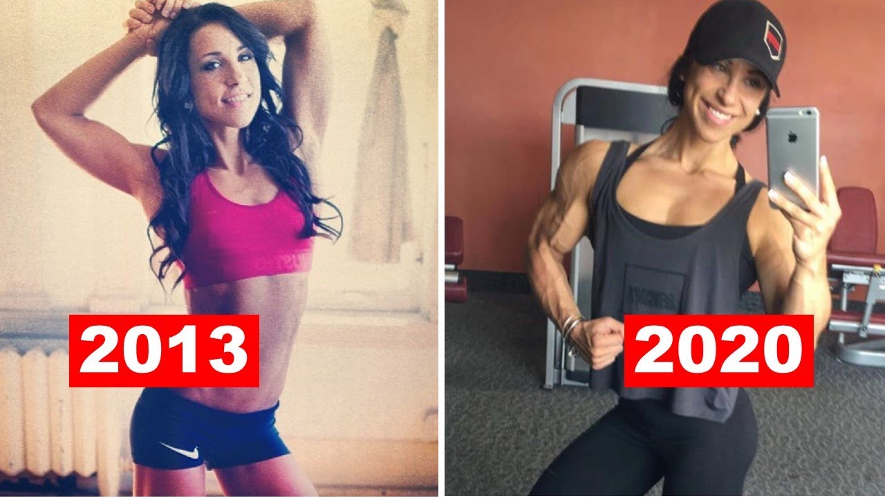 Chloe Sannito transformation | Then and now 2013-2020 | Beautiful muscle girl transformation