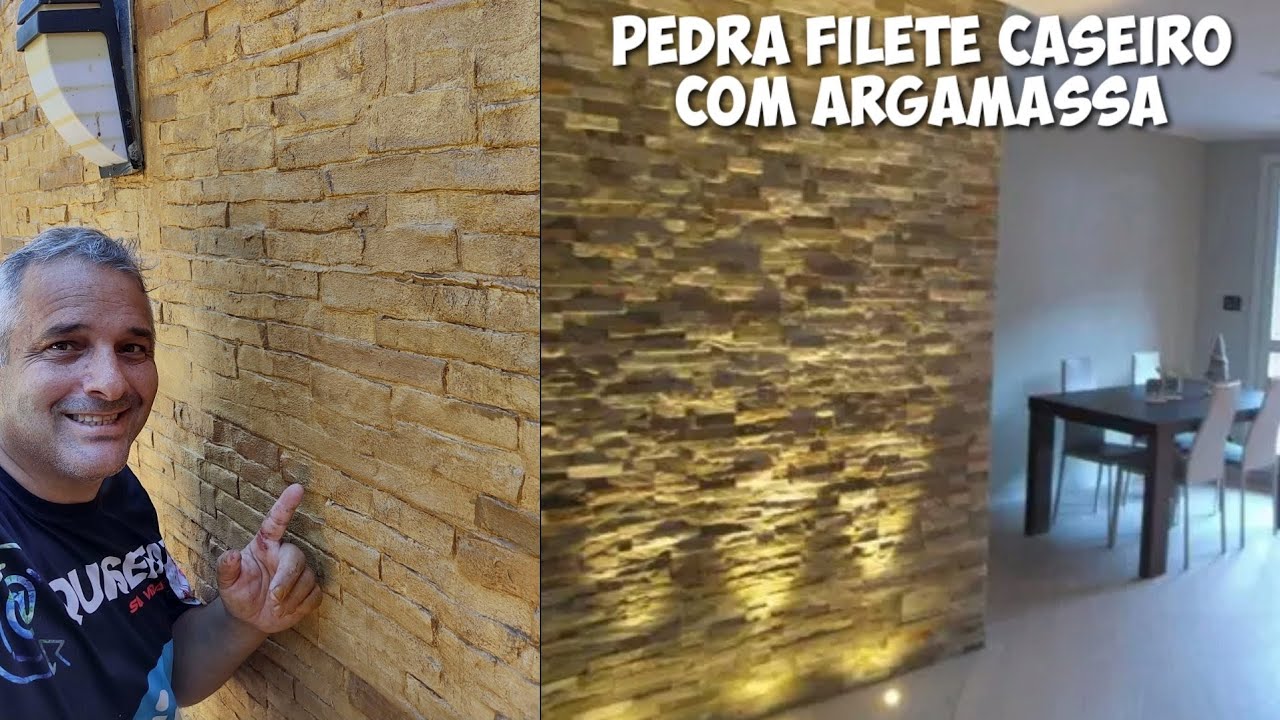 SE VC AMA PEDRAS DECORATIVAS ACREDITE SUA MELHOR OPÇÃO - PEDRA CANJIQUINHA FILETE CASEIRO