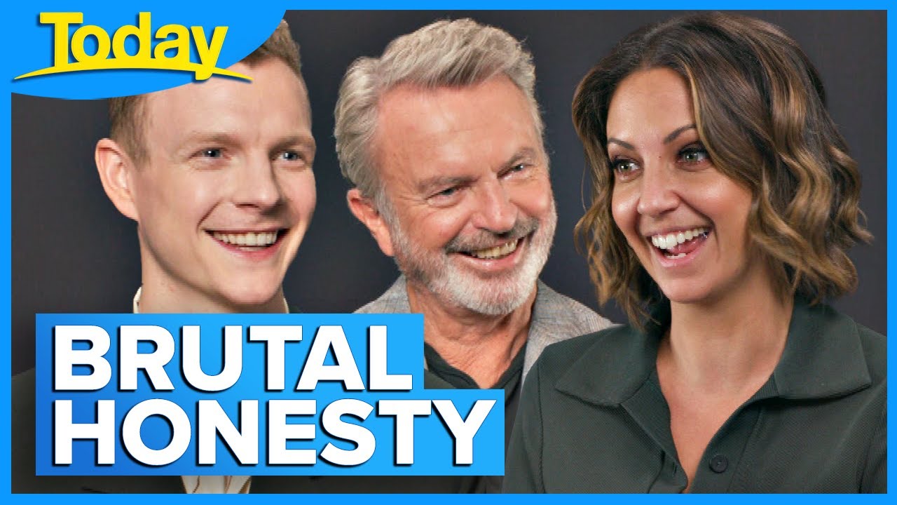 'The illusion was shattered'... Brooke's hilarious chat with Sam Neill and Parick Gibson | TODAY