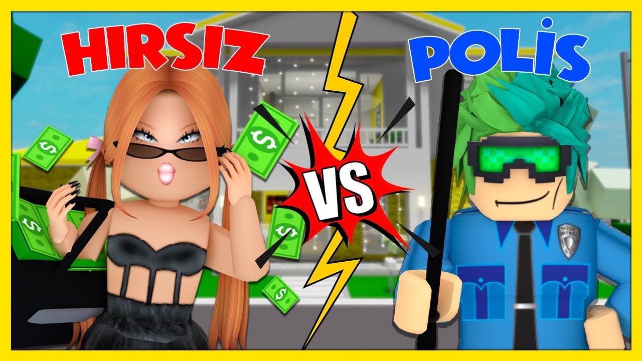 BROOKHAVEN HIRSIZ POLİS MODUNDA TEST ETTİK 🚨 | ROBLOX KÜBRA NİSA HAN KANAL