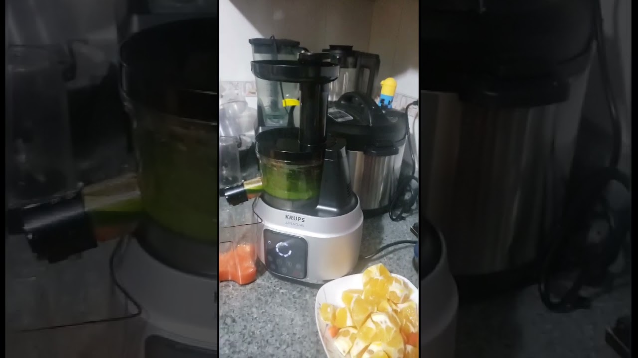Juguera de prensado en frío Krups