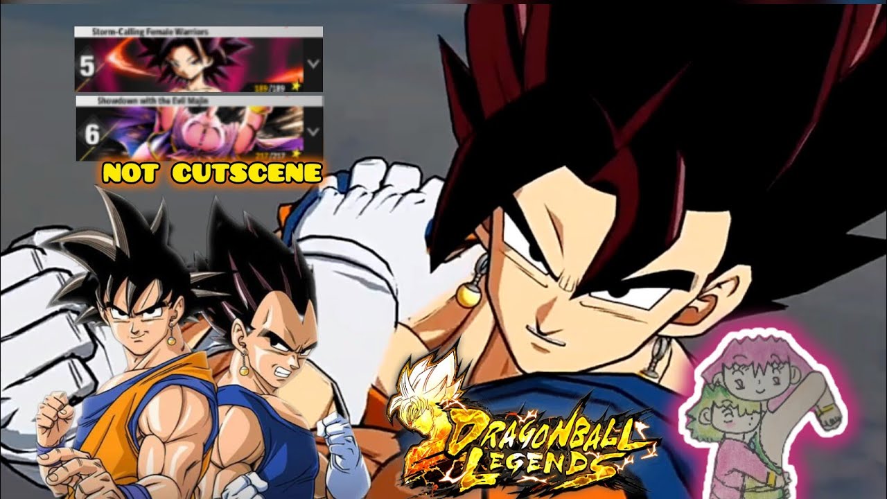 DBZ LEGENDS PART 5&6 NOT CUTSCENE(USE VEGITO)