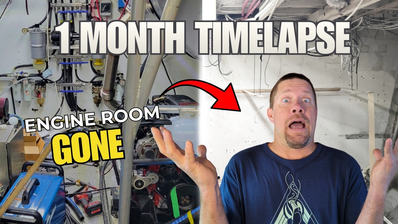 10 MINUTES of Engine Room DESTRUCTION | Hybrid-Electric Project