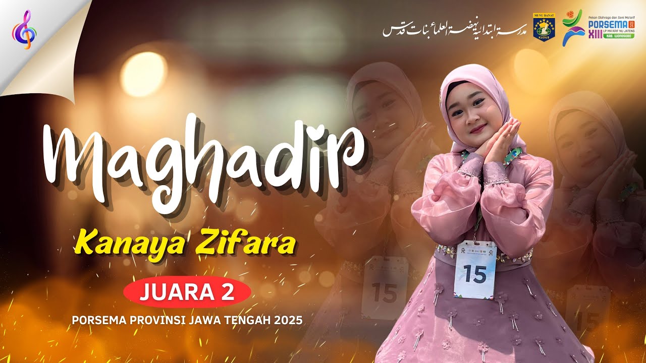 Maghadir, Kanaya Zifara, Juara 2 Porsema Jateng 2025