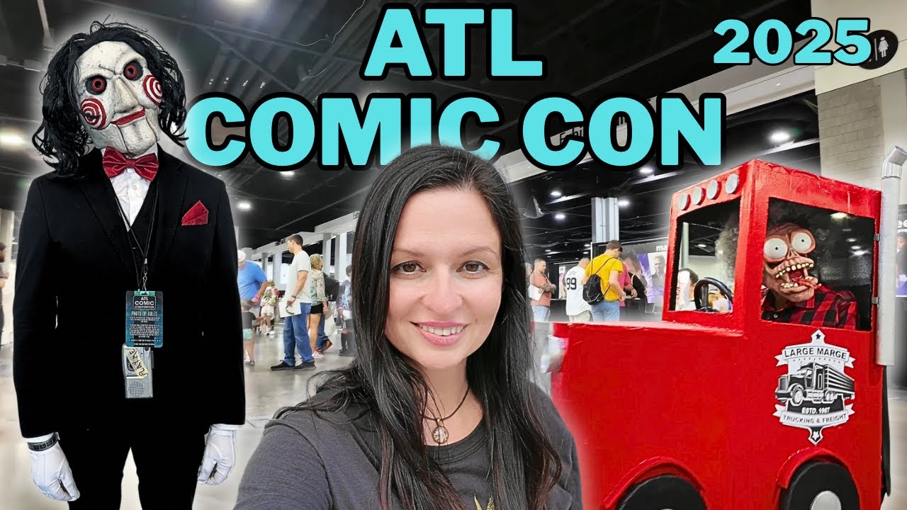 Atlanta Comic Convention 2025: First Time Walkthrough, Cobra Kai Cast, Walking Dead, and More!