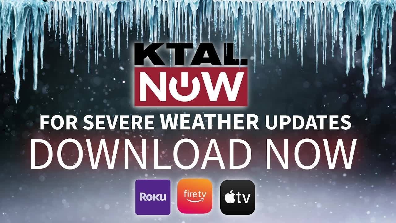Reporter Grace giving updates in Hope, AR