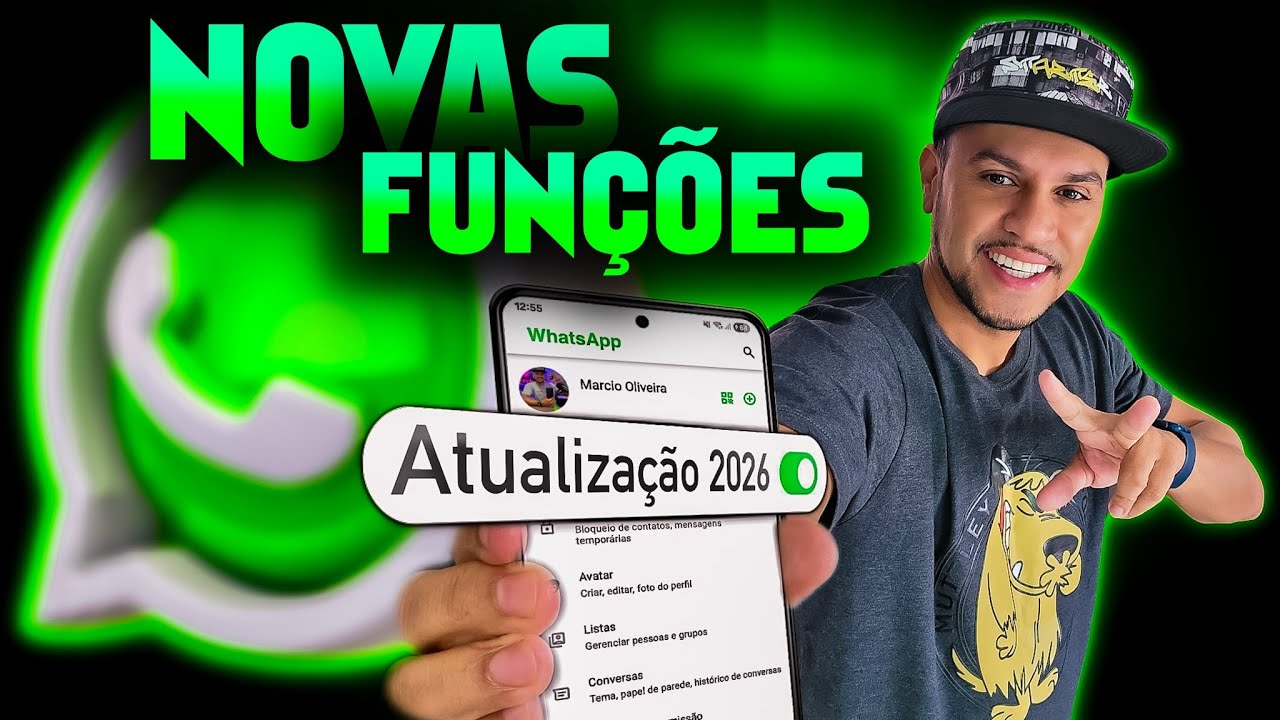 WhatsApp 2026 Atualizou! E Ganhou Novas Funções Que Você Precisa Ativar