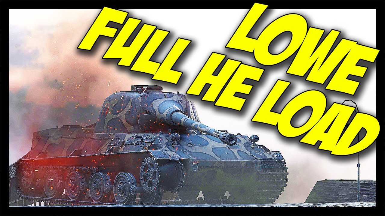 ► FULL HE L&Ouml;WE MADNESS! - World of Tanks L&ouml;we Gameplay