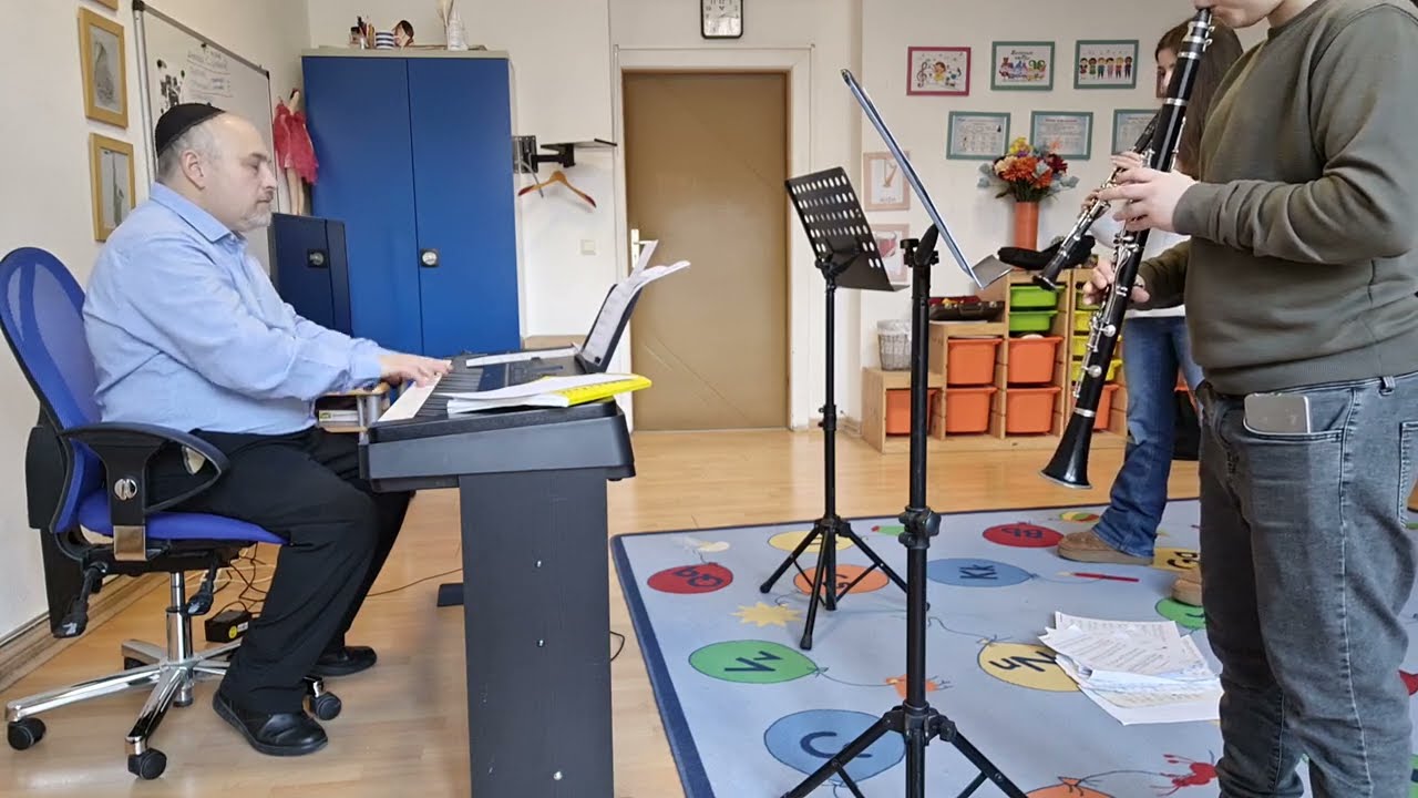 Probe in Familien Zentrum Zion 2 Klarinette. mit Alexander Vinokurov 2026