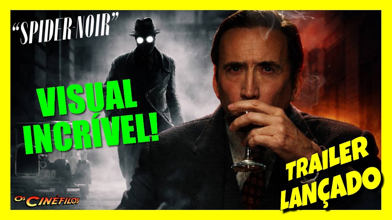 SPIDER-NOIR: NICOLAS CAGE SURPREENDE NO TRAILER MAIS SOMBRIO DA MARVEL! 🕷️🌑