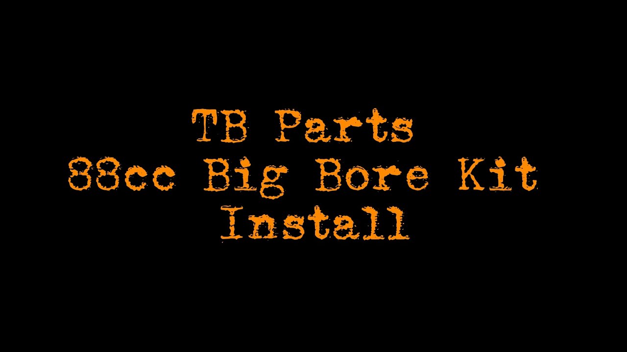 TBparts 88cc big bore kit install    honda CT70  dax