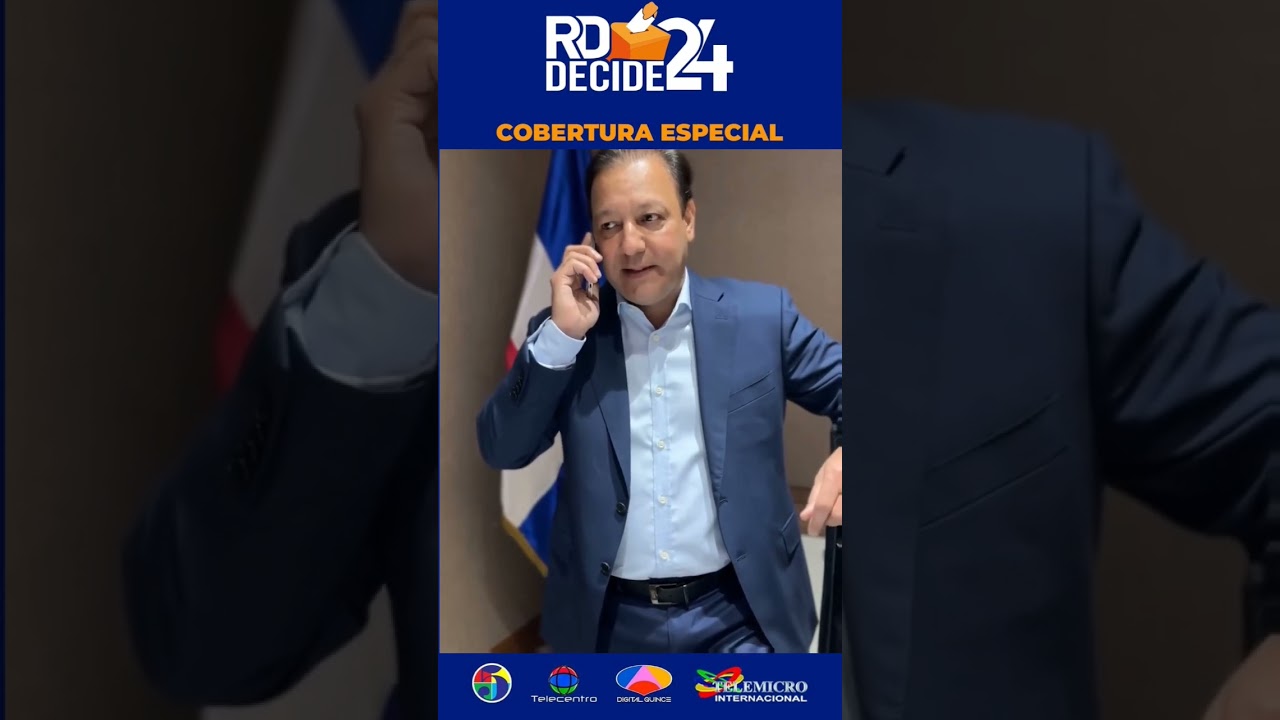 Abel Mart&iacute;nez, llam&oacute; al presidente, Luis Abinader, para felicitarlo tras el primer bolet&iacute;n