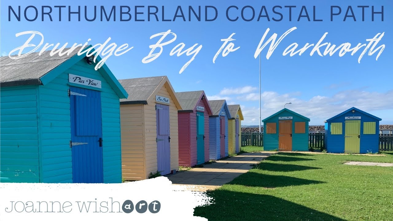 Druridge Bay to Warkworth - Walking Adventure on the Northumberland Coast with Artist Joanne Wishart