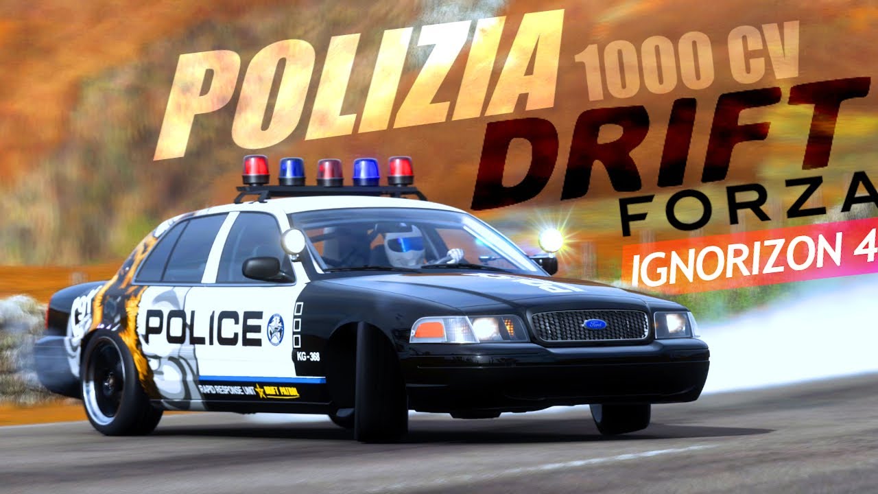 POLIZIA da DRIFT: 1000 CAVALLI - Forza Horizon 4