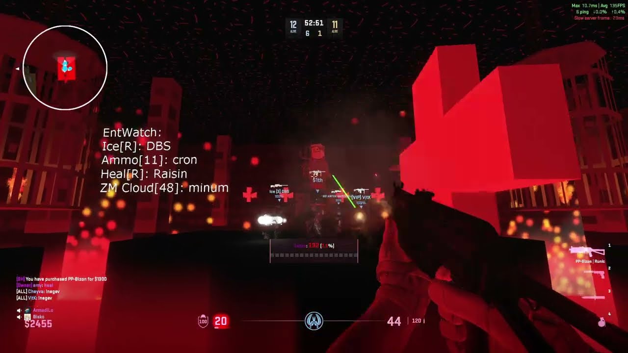 CS2 Zombie Escape | ze_shroomforest2_p | SpectralHive Event