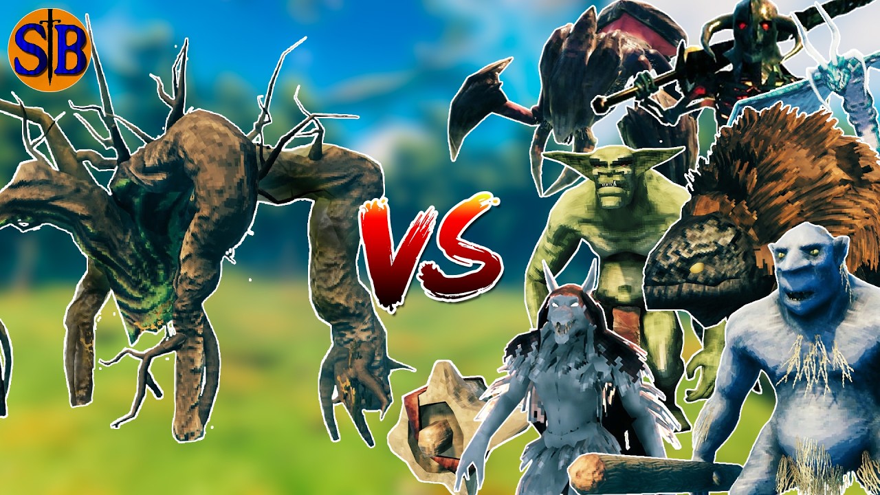Abomination vs Every Mobs | Valheim Mob Battle