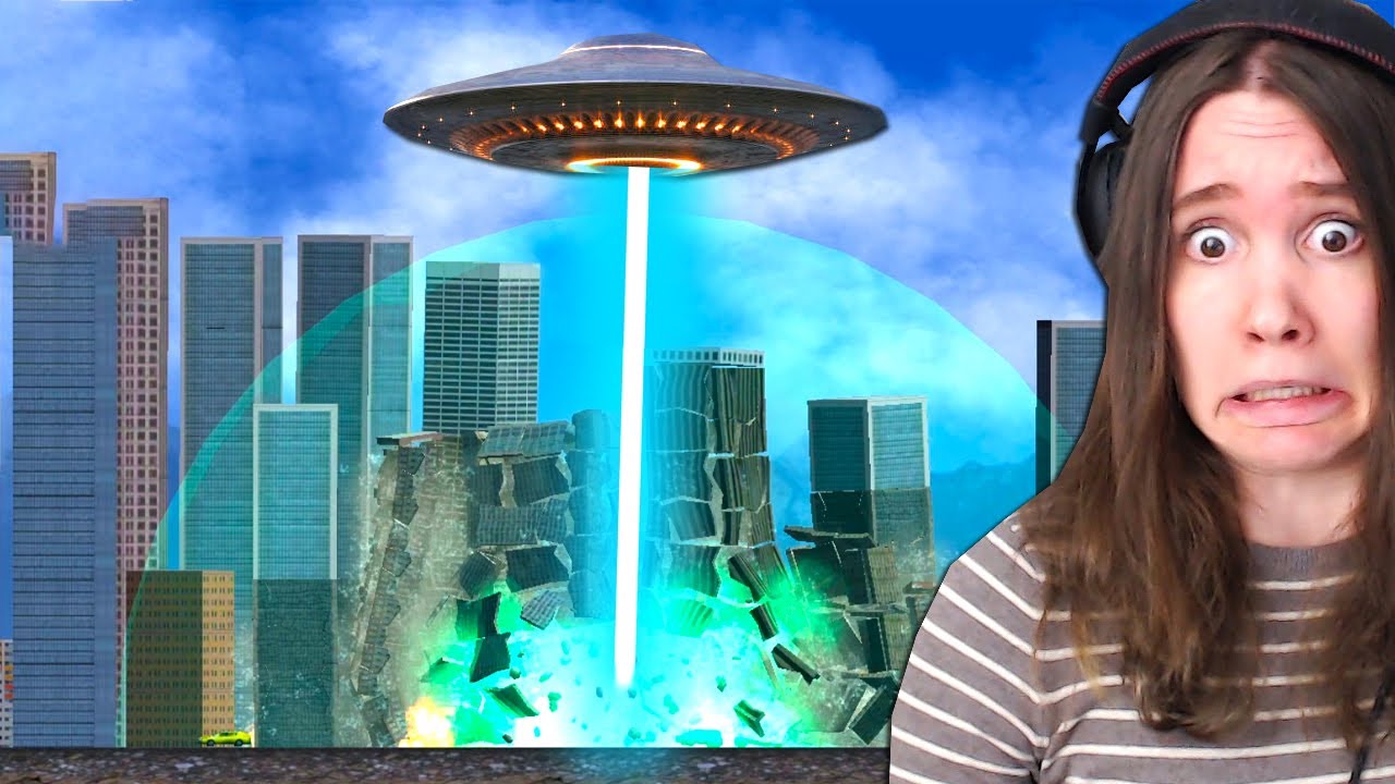 MITÄ Tapahtuu jos UFOT HYÖKKÄÄVÄT MAAHAN!? (City Smash)