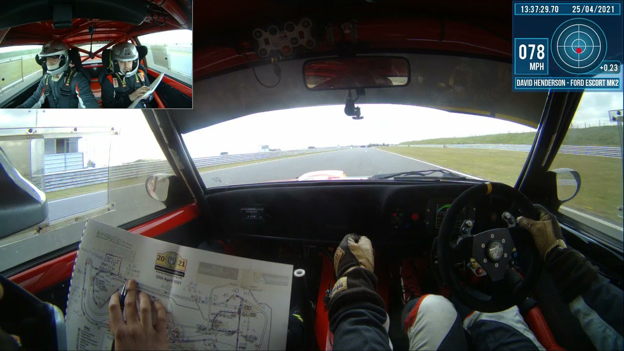 SS5 - 2021 Snetterton Stages Rally - David Henderson/Chris Williams. Ford Escort Mk2 2.5 Millington