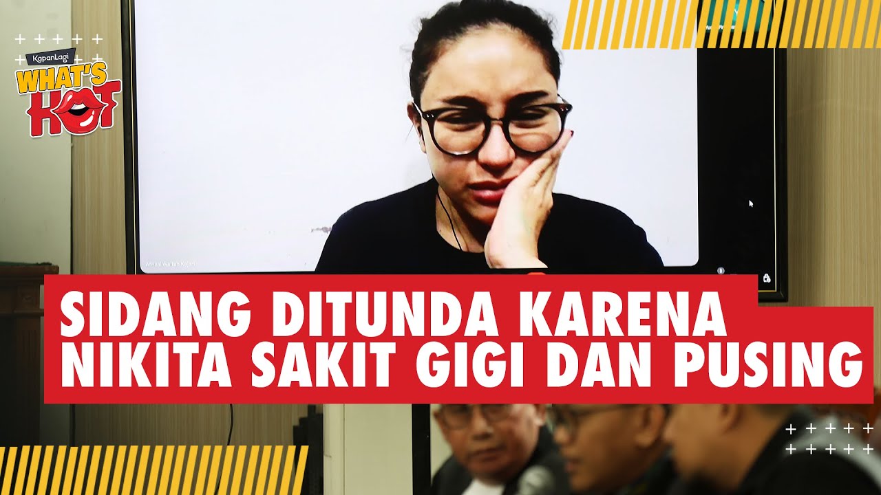NIKITA MIRZANI Sakit Gigi & Pusing: Sidang Ditunda - Diminta Segera Periksa Ke Dokter #nikitamirzani