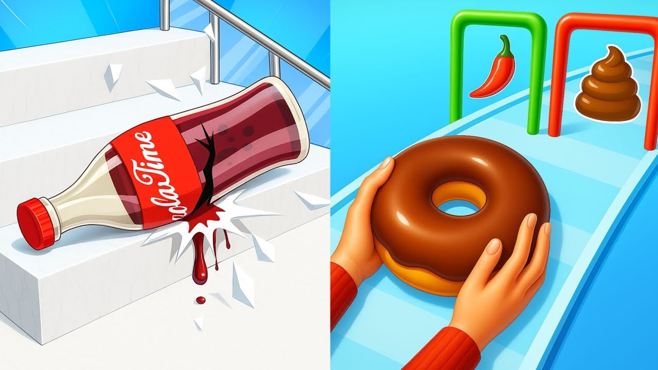 🍼🍞 Bottle Jump 3D X Bakery Stack – Flip Perfect & Stack Delicious! 😱🔥