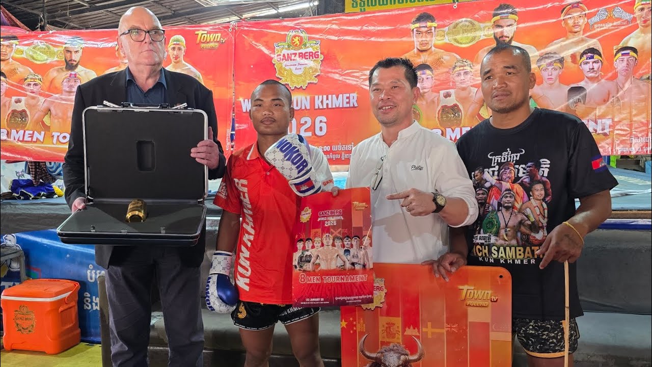 កំប៉ុងមាស បានមកដល់ក្លឹបលោកគ្រូ ពេជ្រ សុផាន់ ហើយ តើពេជ្រ សម្បត្តិ អាចដណ្តើមខ្សែក្រវ៉ាត់8Men បានដែរទេ?