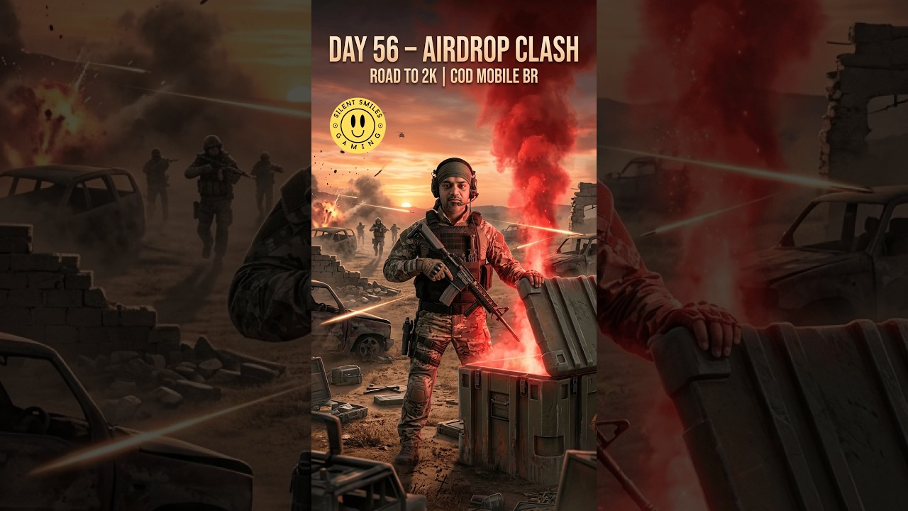 🔴LIVE: Day 56: AIRDROP CLASH! 📦 Day 56: Taking Every Crate | #CODM #CODMobile #Gaming #Live