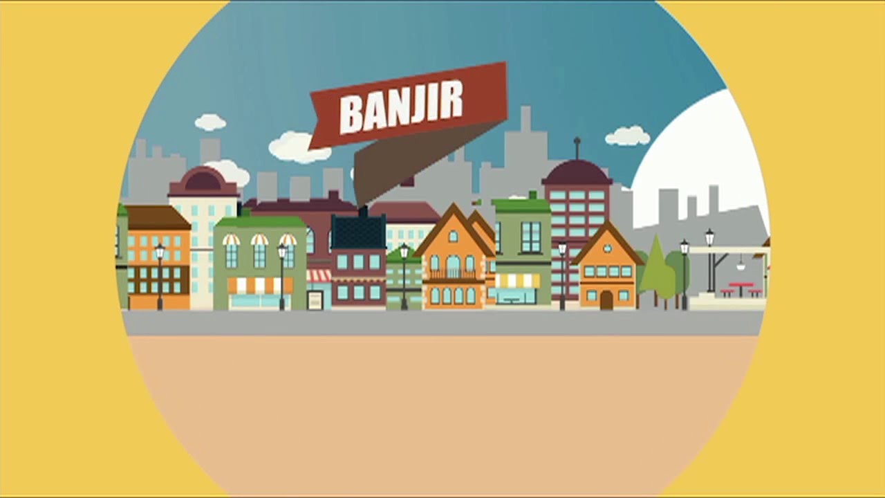 Video Animasi Pesan Kesiapsiagaan Bencana Banjir