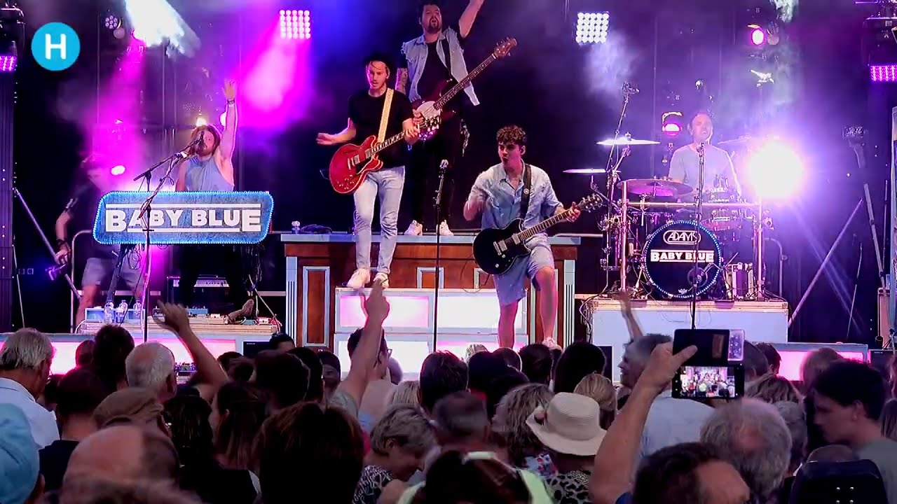 Compilatie 12 aug Kasteeltuinconcerten Helmond band van de week Baby Blue