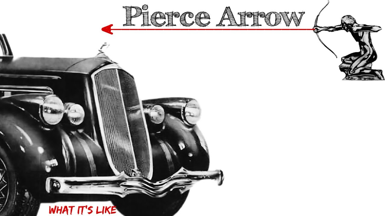 1936 Pierce Arrow Deluxe, восьмиместный седан