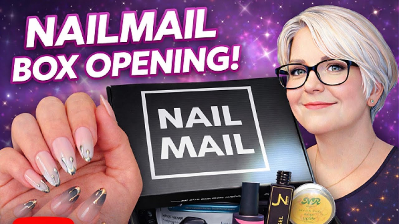 November Nailmail Box Opening | Smoke & Metal Nails, Chrome & Builder Gel Unboxing