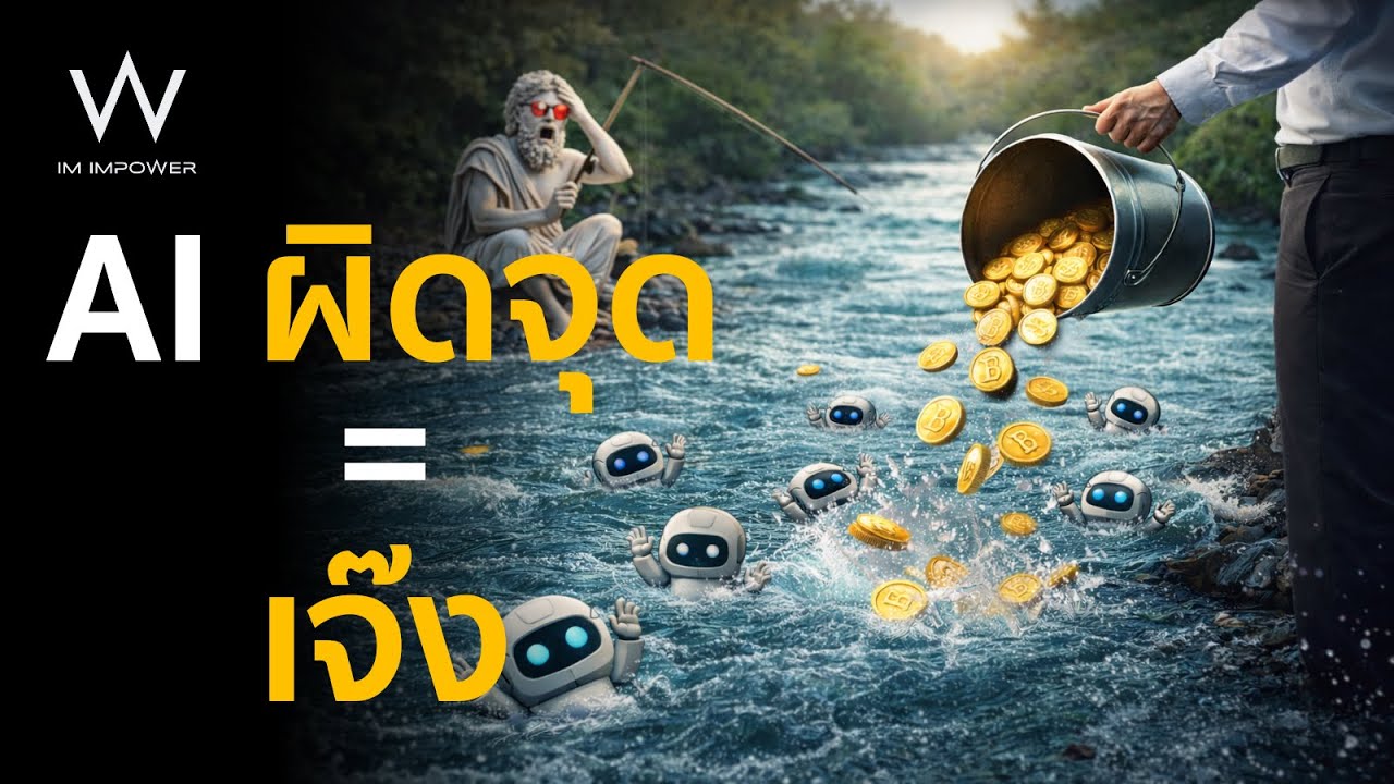 ทำ AI เหมือนเทเงินทิ้ง? เช็ค 3 จุดที่ทำให้ AI ไม่คุ้ม