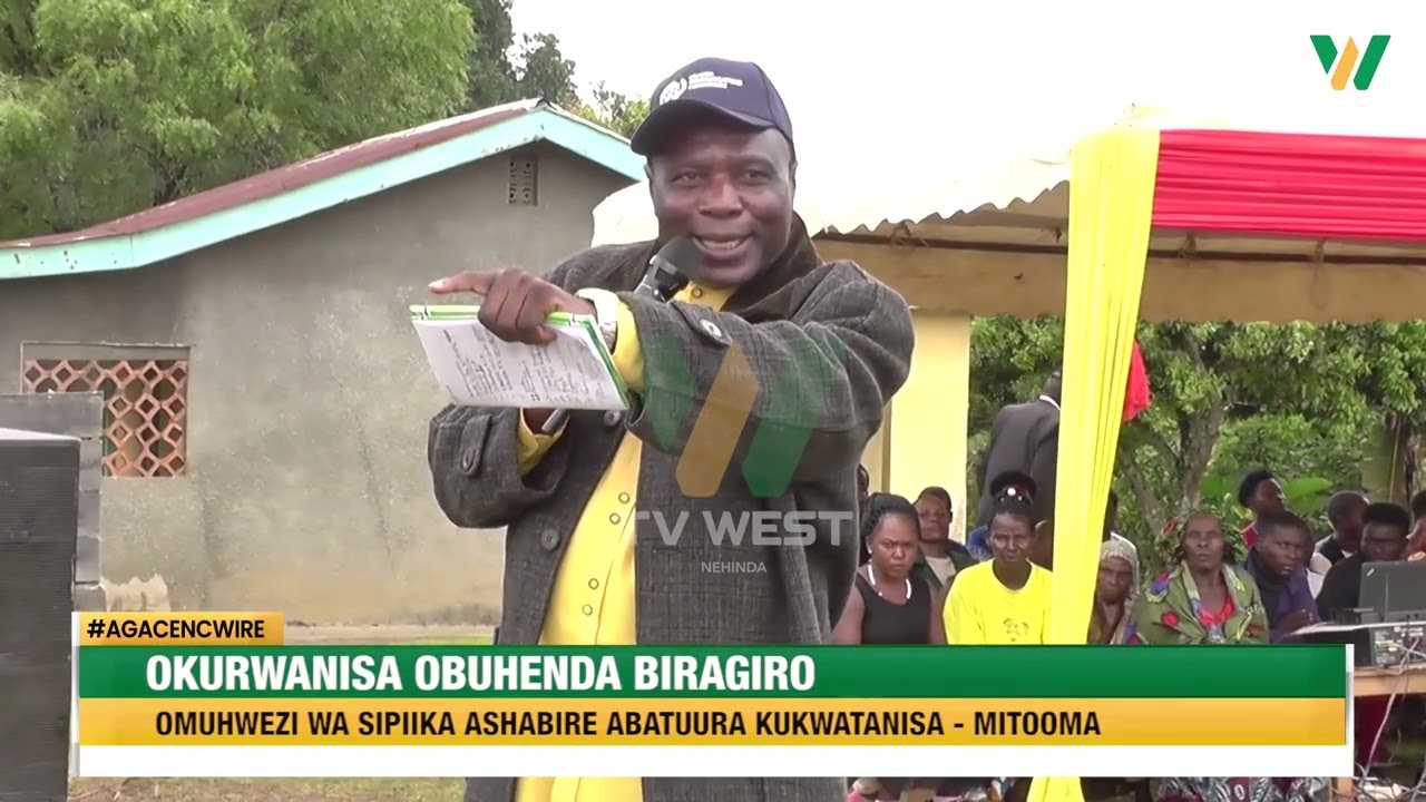 Agacencwire: Omuhwezi wa sipiika ashabire abatuura omuri Mitooma kurwanisa obuhenda biragiro